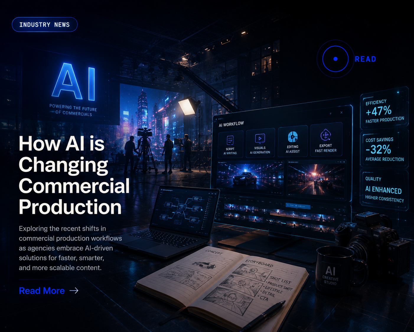 How AI is Changing Commercial Production